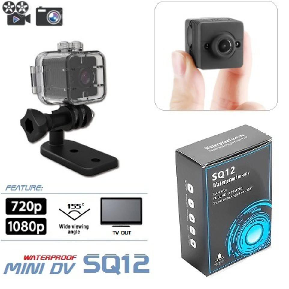 Camera Thể Thao Mini SQ12 1080P Chống Nước Y696) | BigBuy360 - bigbuy360.vn
