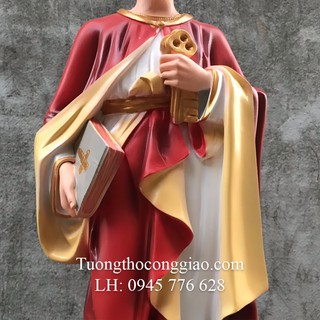 Tượng Thánh Phê Rô 60cm composite