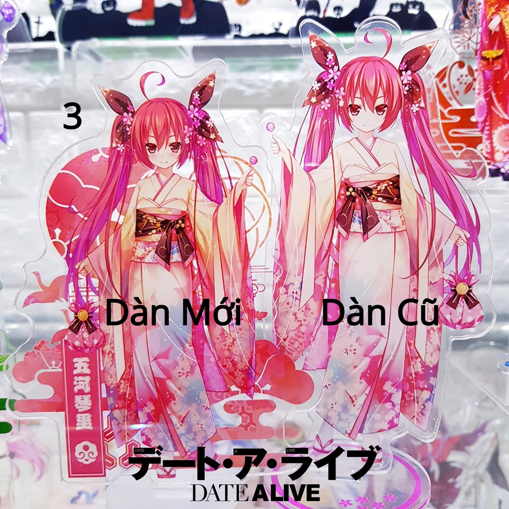 Mô Hình Standee Acrylic Anime Hình Date A Live Yukata ver. (Mới)