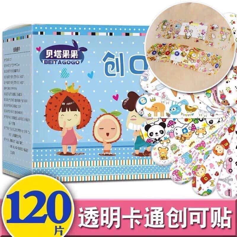 Set 100 băng e gâu hoạt hình cho bé