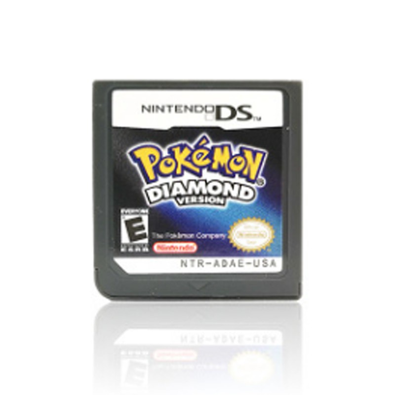 Thẻ Chơi Game Nintendo DS 3DS NDSi NDS Lite DS Hình Trái Tim Pokemon Màu Bạc Bạch Kim Cương Ngọc Trai