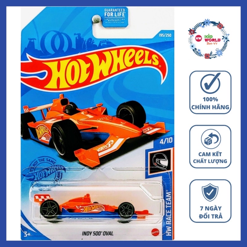 Xe mô hình Hot Wheels basic Indy 500 Oval GTB94.