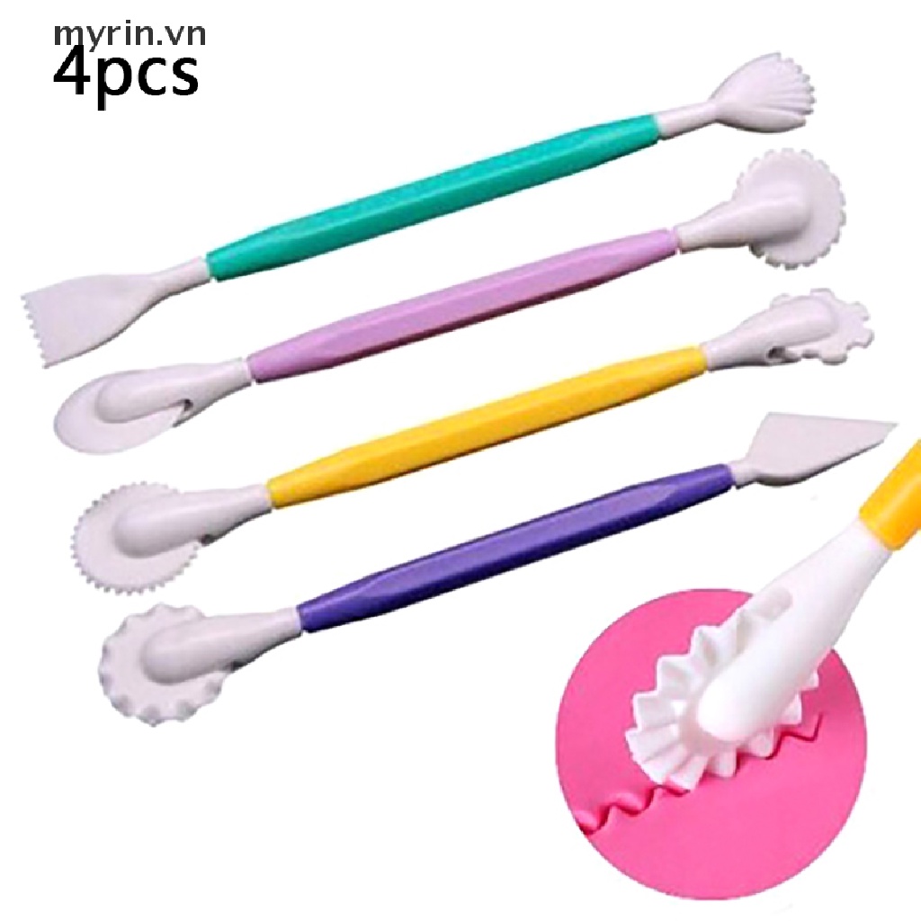 Set 4 Khuôn Cắt Tạo Hình Trang Trí Bánh Tiện Lợi