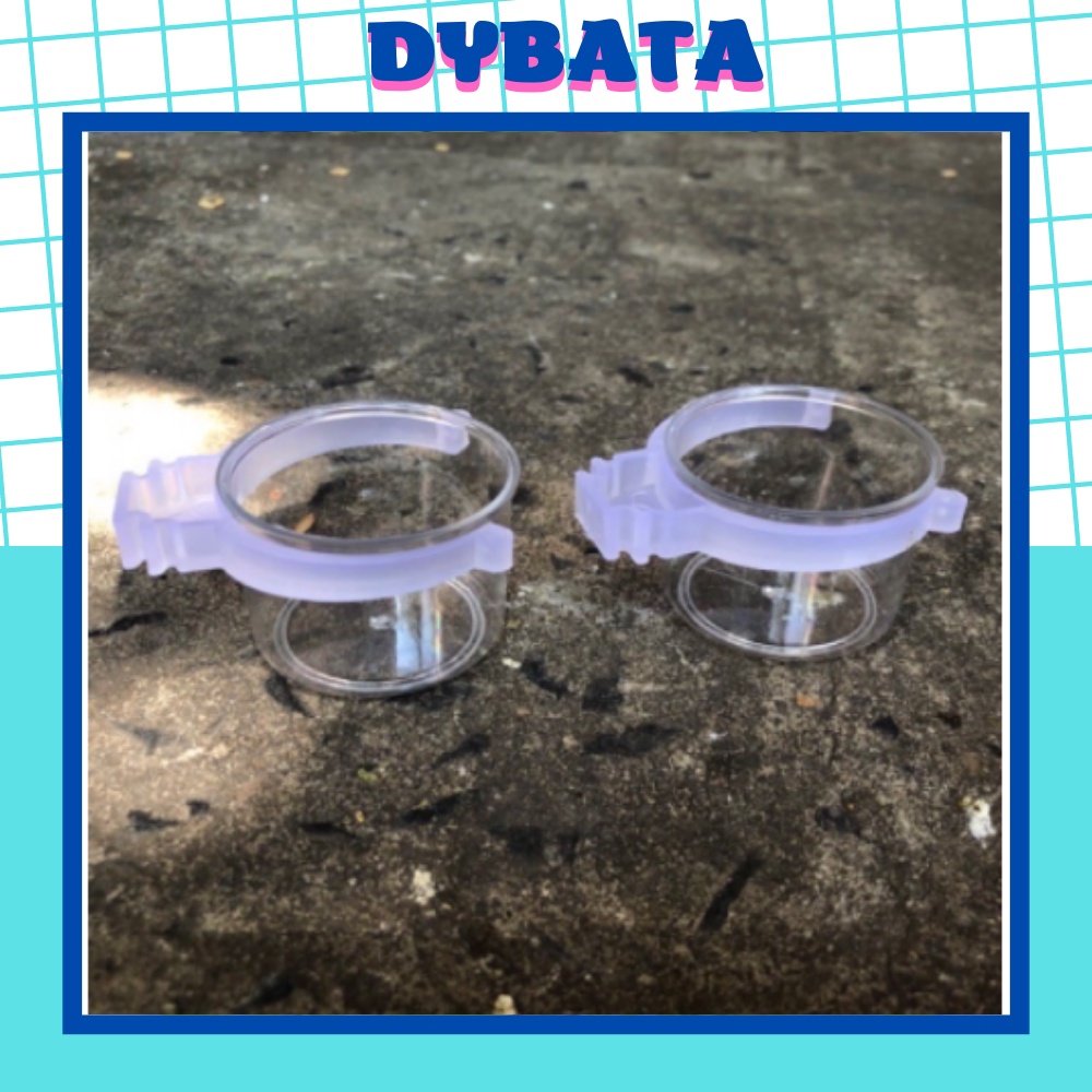 Cóng nhựa DYBATA quai trắng dành cho mọi loại chim