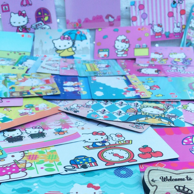 Bộ bài tây 52 lá 52 hình HELLO KITTY - DOREMON DORAEMON