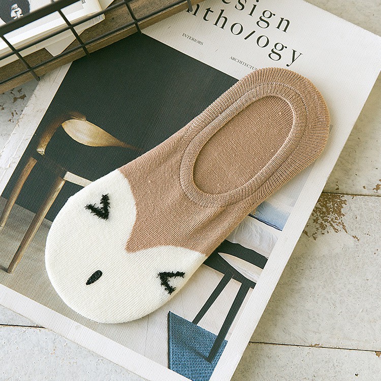 Vớ cotton chống trượt dễ thương tiện dụng