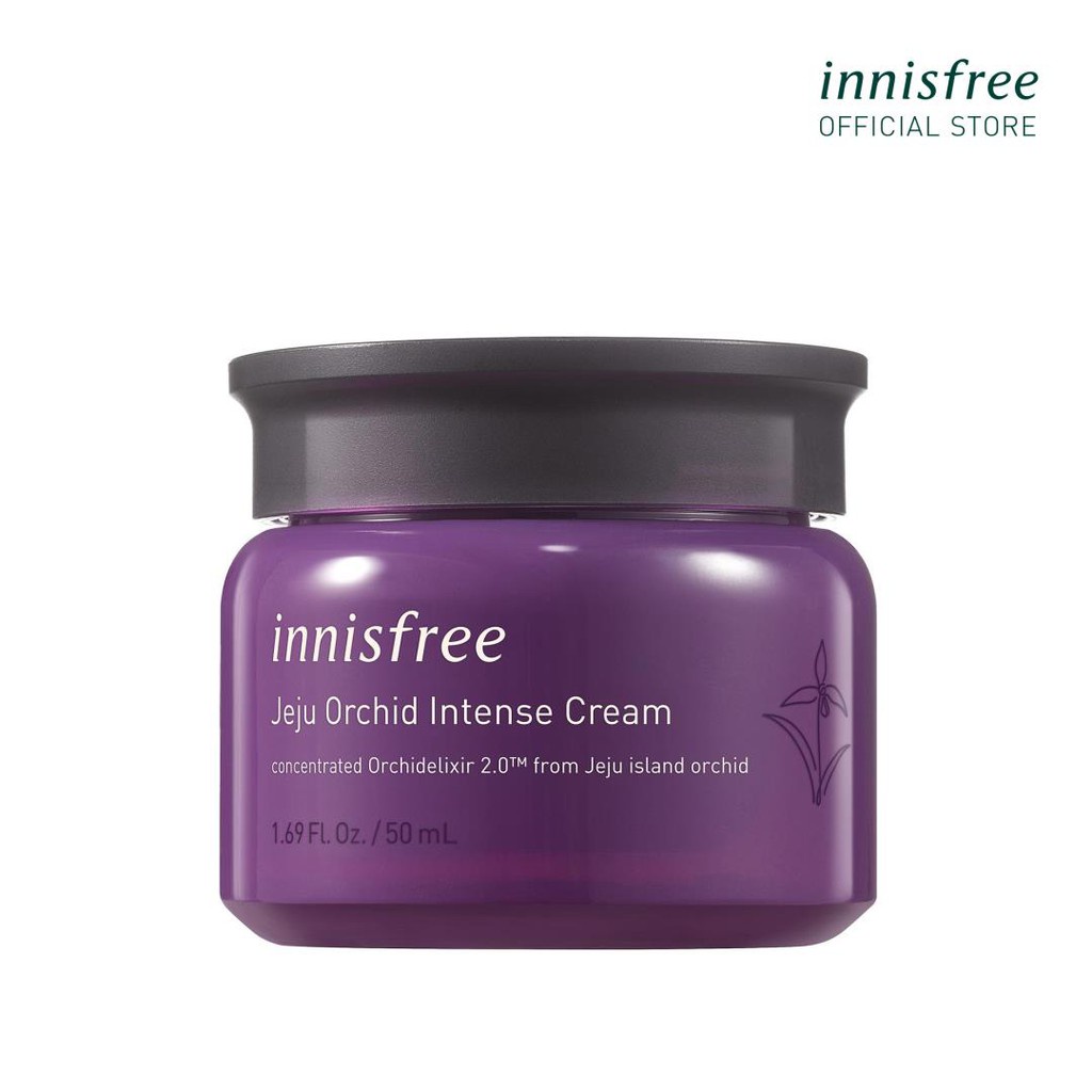 [Mã COSIF05 giảm 10% đơn 400K] Kem dưỡng chống lão hóa hoa lan tím Innisfree Jeju Orchid Intense Cream 50ml