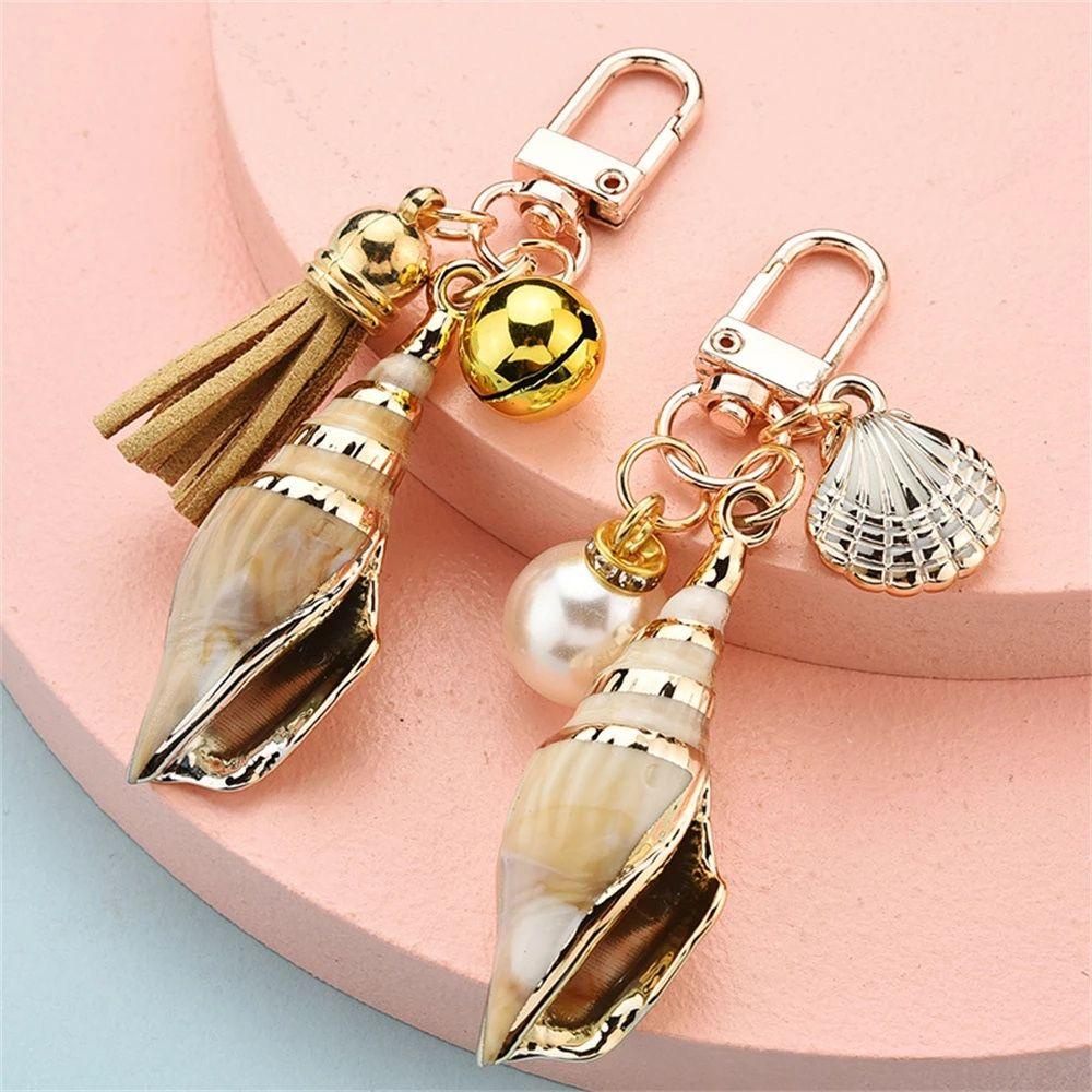 Mmluck Móc Khóa Sao Biển Tua Rua Trong Suốt Đơn Giản Phụ Kiện Nội Thất Cho Túi Xách Nữ
