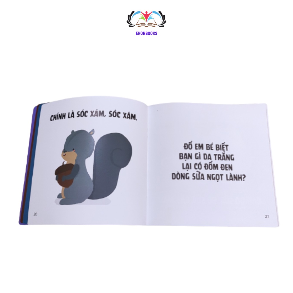 Sách Ehon cho bé 0 3 tuổi - Ehon nhật bản Bạn Bạn Màu Gì Vậy Vậy wabooks
