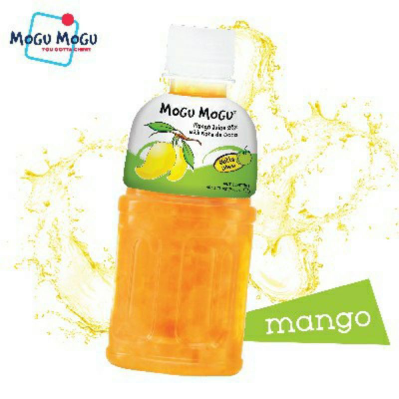 [Combo 4 chai] Nước trái cây Mogu Mogu⚡hàng nhập Thái Lan⚡có 4 mùi 320ml
