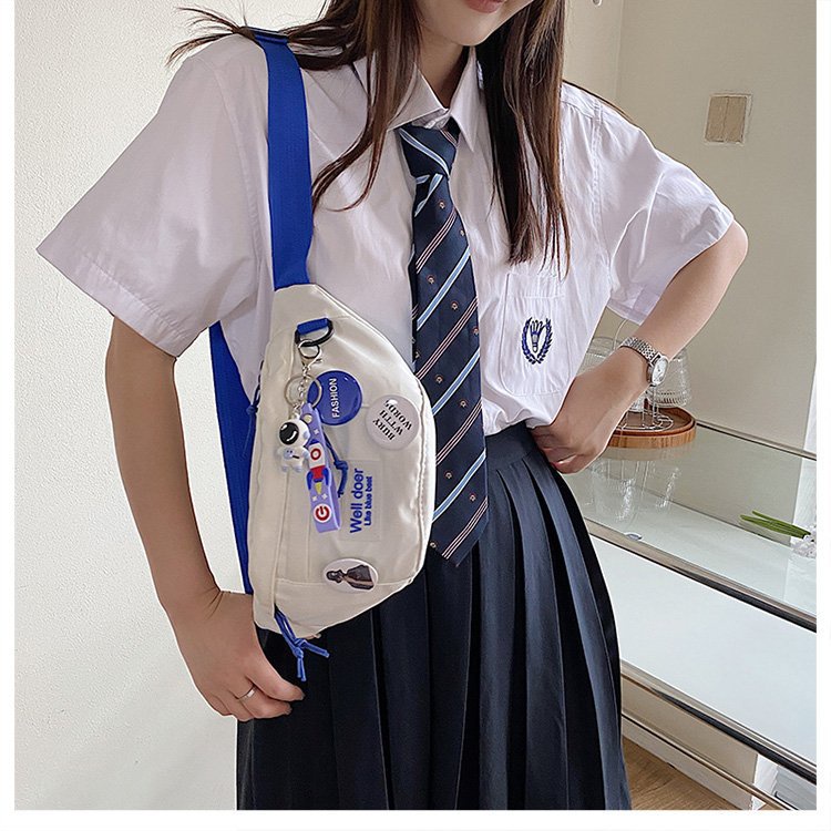 Túi đeo chéo trước ngực YAZHOULONG trẻ trung thời trang cá tính dành cho cả nam và nữ