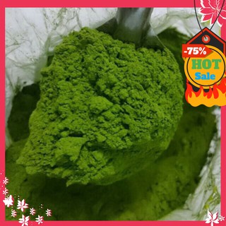 Bột trà xanh đắp mặt trị mụn trắng da gói 100g nguyên chất