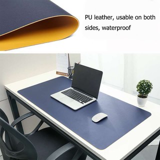 Tấm Thảm Da Pu Lót Chuột Trải Bàn Kích Thước 60x30 80x40cm