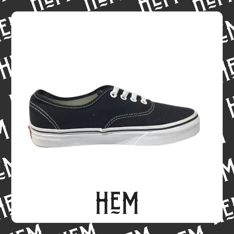 Giày Vans Authentic Đen Real 2hand Cond 9