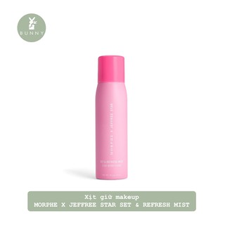 Xịt giữ makeup MORPHE X JEFFREE STAR SET & REFRESH MIST Bunny Beauty hàng đủ bill