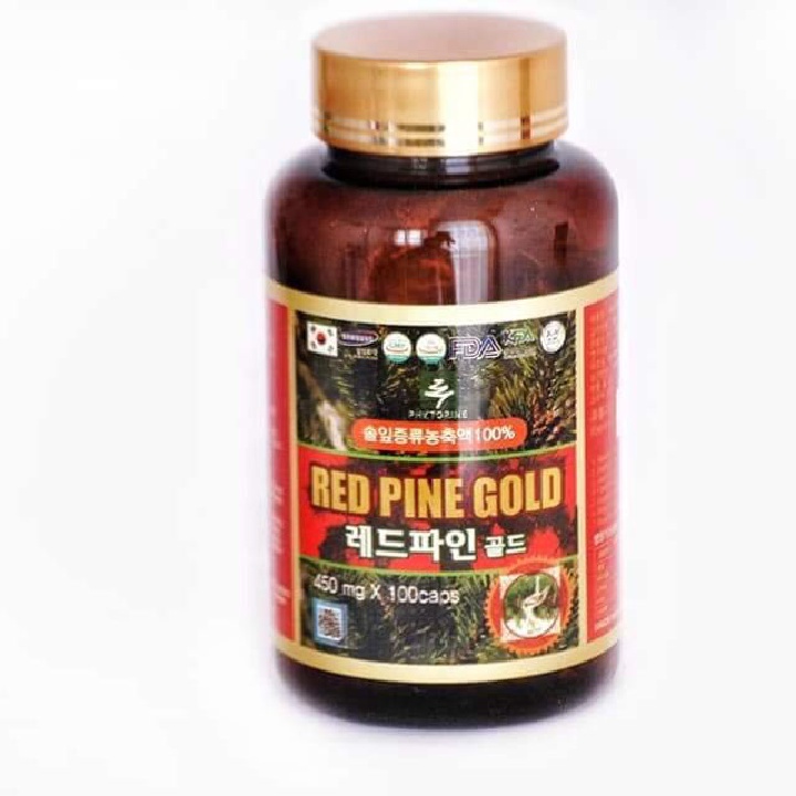 Tinh Dầu Thông Đỏ Hàn Quốc 100 viên