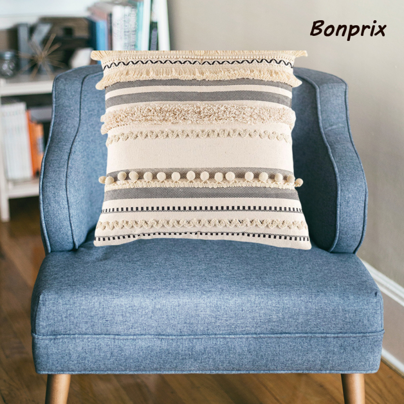 Vỏ Gối Sofa In Họa Tiết Phong Cách Boho