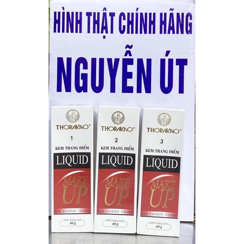 kem trang điểm LIQUID thorakao 40g