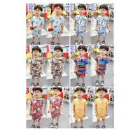 COMBO 3 BỘ- Đồ bộ lanh lụa cho bé trai