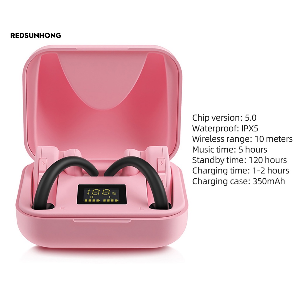 Tai Nghe Bluetooth Không Dây RSH.z Có Thể Chạm Cảm Ứng Vân Tay