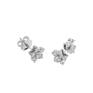 Bông tai vàng trắng DOJI 14K 0819E-LAL456