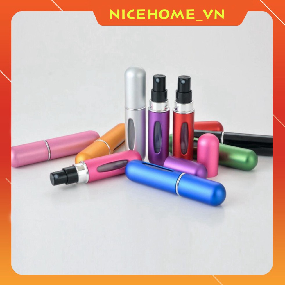 Lọ Chiết, Chai Chiết, Ống Chiết Nước Hoa Tự Động Dạng Xịt 5ml