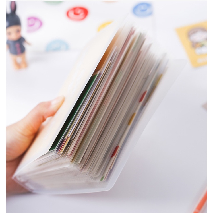 Sổ đựng sticker card album 80 trang size A6 | BNS049