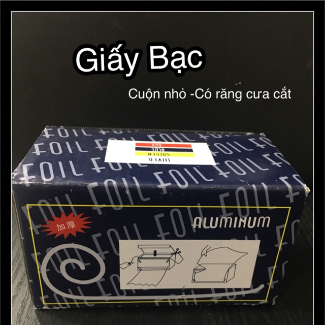 Cuộn Giấy Bạc Nhỏ