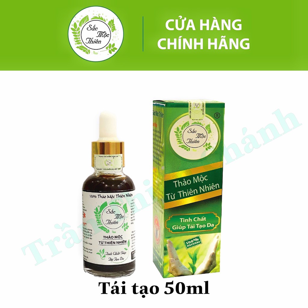 Tái Tạo Cao Cấp Sắc Mộc Thiên 50ml - Hỗ Trợ Cải Thiện Mụn - Nám - Tàng Nhang - Sẹo Rỗ