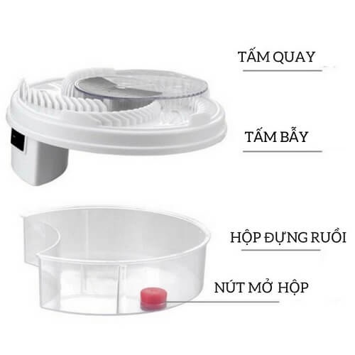 [Giảm giá sốc] Máy Bắt Ruồi Thông Minh Yedoo - Chạy Điện An Toàn và Cực Kỳ Hiệu Quả mà đơn giản