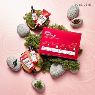 [4 Items] Bộ Dưỡng Ốc Sên Phục Hồi Da Some By Mi Snail Truecica Miracle Repair Starter Kit