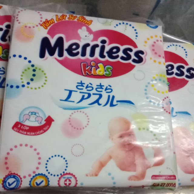 34 miếng lót sơ sinh Merriess Kids