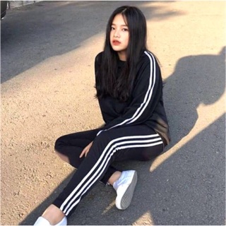 ẢNH THẬT - QUẦN THUN DÀI 3 SỌC