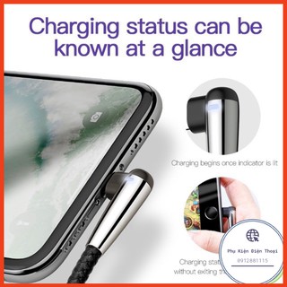 CHÂN LIGHTNING / ANDROID / TYPE C 2.4A - Cáp sạc Sharp Bird MVP Moblie Game Dây dù dữ liệu
