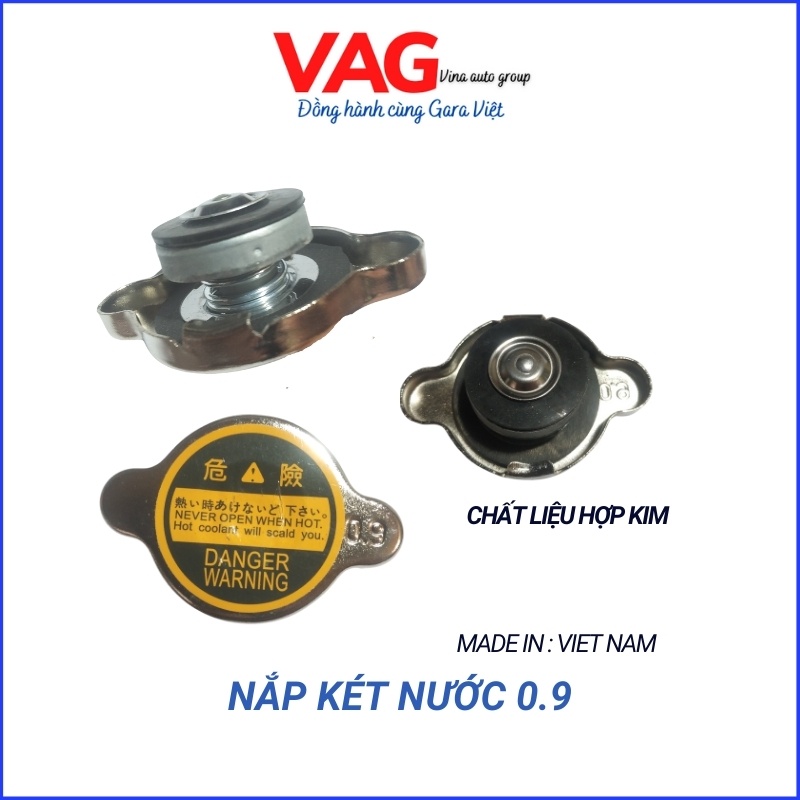 Nắp Két Nước Ô tô Nhĩ to và Nhĩ nhỏ Hợp Kim, Dày dặn, Siêu Bền - Nắp Két Nước Hyundai, Kia, Nissan, Toyota
