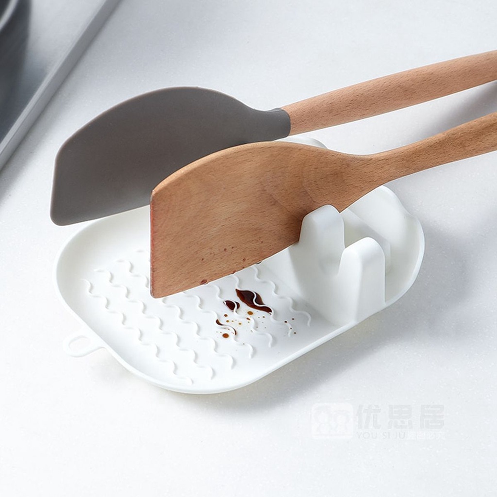 Epoch Giá Đỡ Nắp Nồi Muỗng Đũa Bằng Nhựa Nhiều Màu Có Thể Gấp Gọn Tiện Dụng