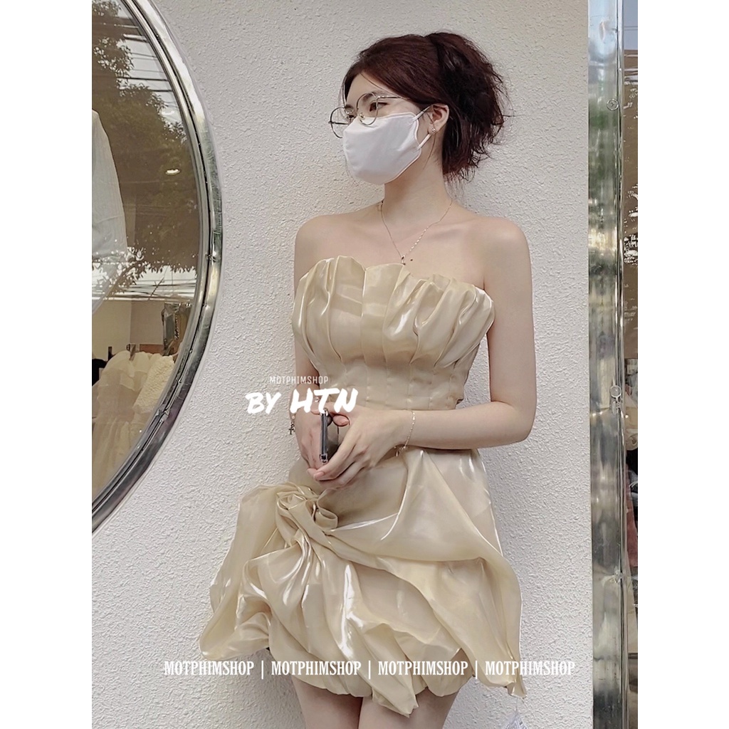 ĐẦM VOAN HOA NHÚNG