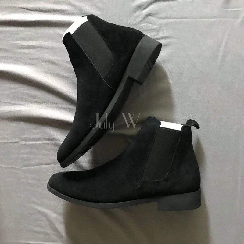 [ Boots Tobacco ] Chelsea Boot nam da lộn, giày bot nam | BigBuy360 - bigbuy360.vn
