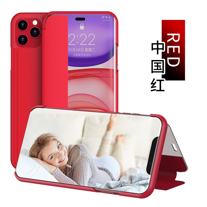 Bao điện thoại nắp gập kiêm chân đế bằng da PU cho Iphone 11 Pro 6/s/p/sp/7/p/8/p/X/Xr/Xs/Max | BigBuy360 - bigbuy360.vn