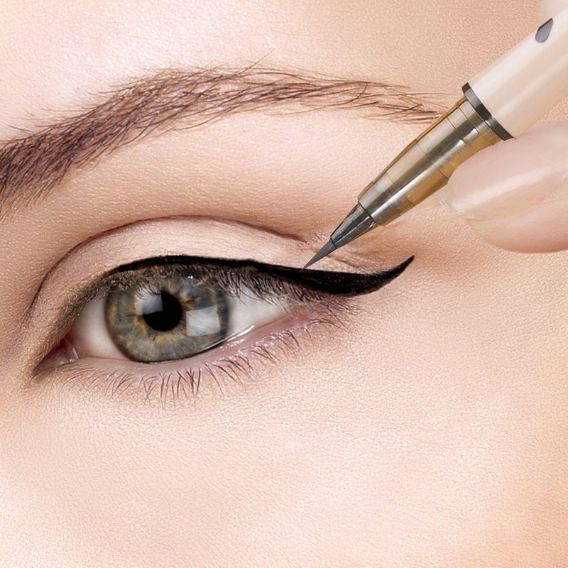 Bút Kẻ Mắt 2 Màu Tùy Chọn Chống Nước Lâu Trôi Tiện Dụng