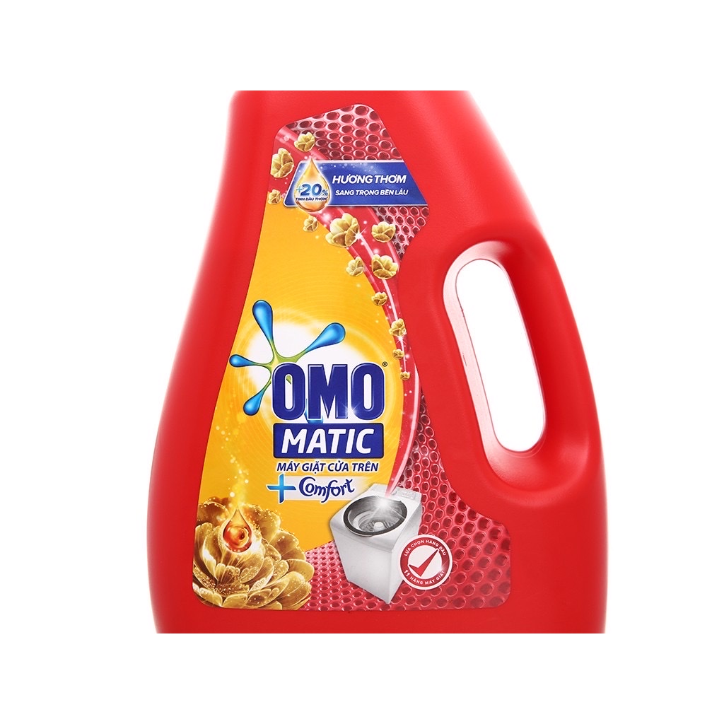 Nước Giặt Omo Comfort Tinh Dầu Thơm Cửa Trên (3.7kg)