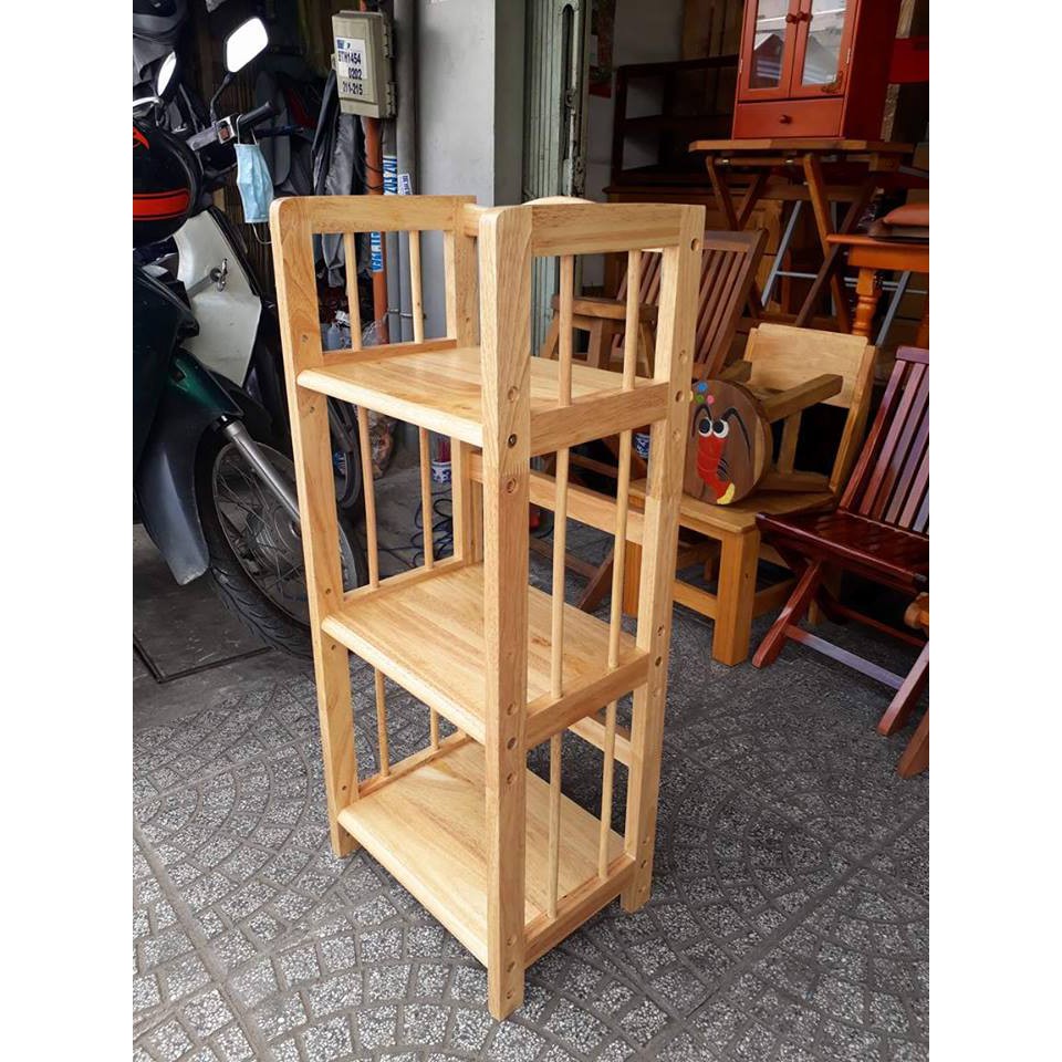 Kệ sách gỗ 3 tầng 40cm - Lê Tâm Furniture