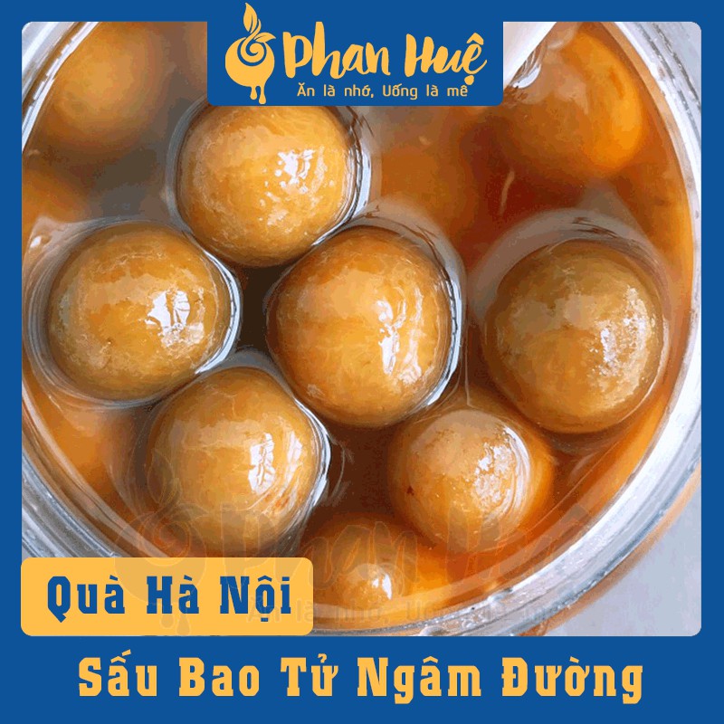 Sấu Bao Tử Ngâm Đường Phan Huệ đặc biệt. 100% sấu  bao tử Hà Nội chọn lọc, 100% đường tinh khiết. [ BAO NGON - ĐẶC SẢN]