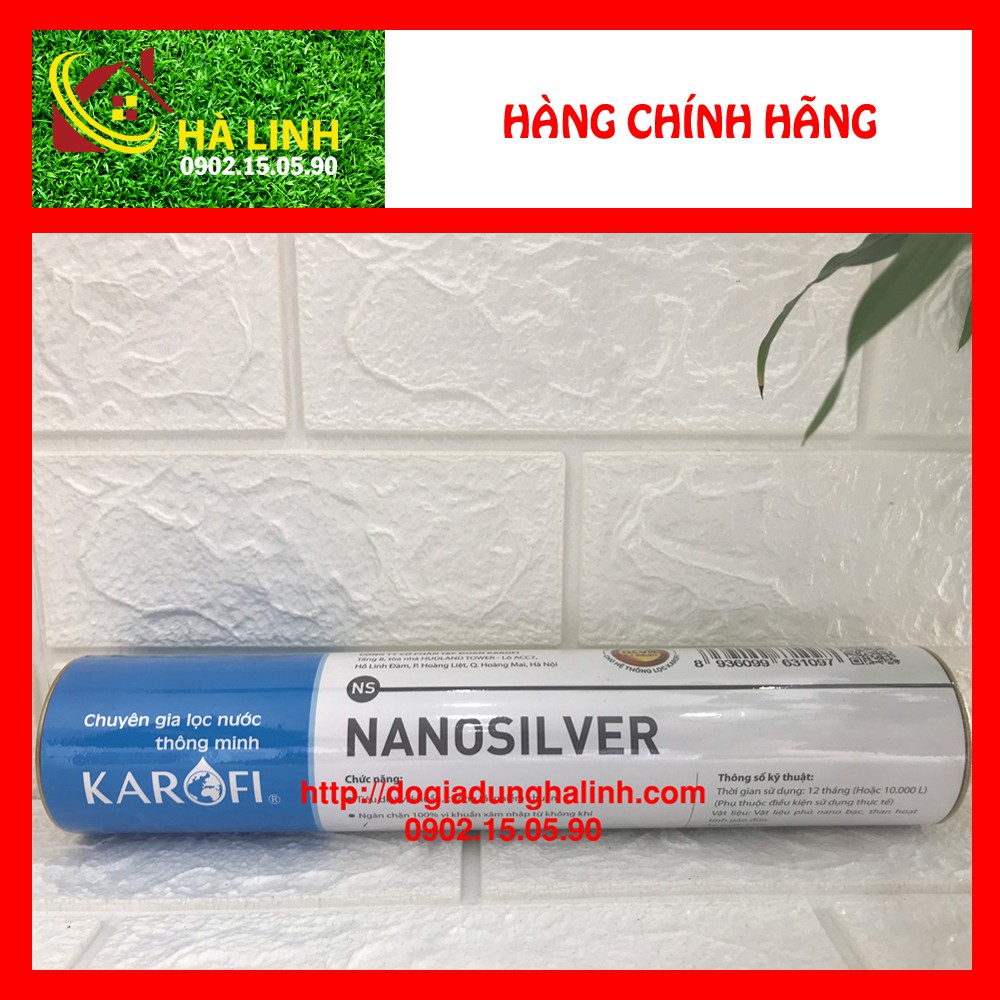 Lõi lọc nước số 9 Karofi Nano Silver