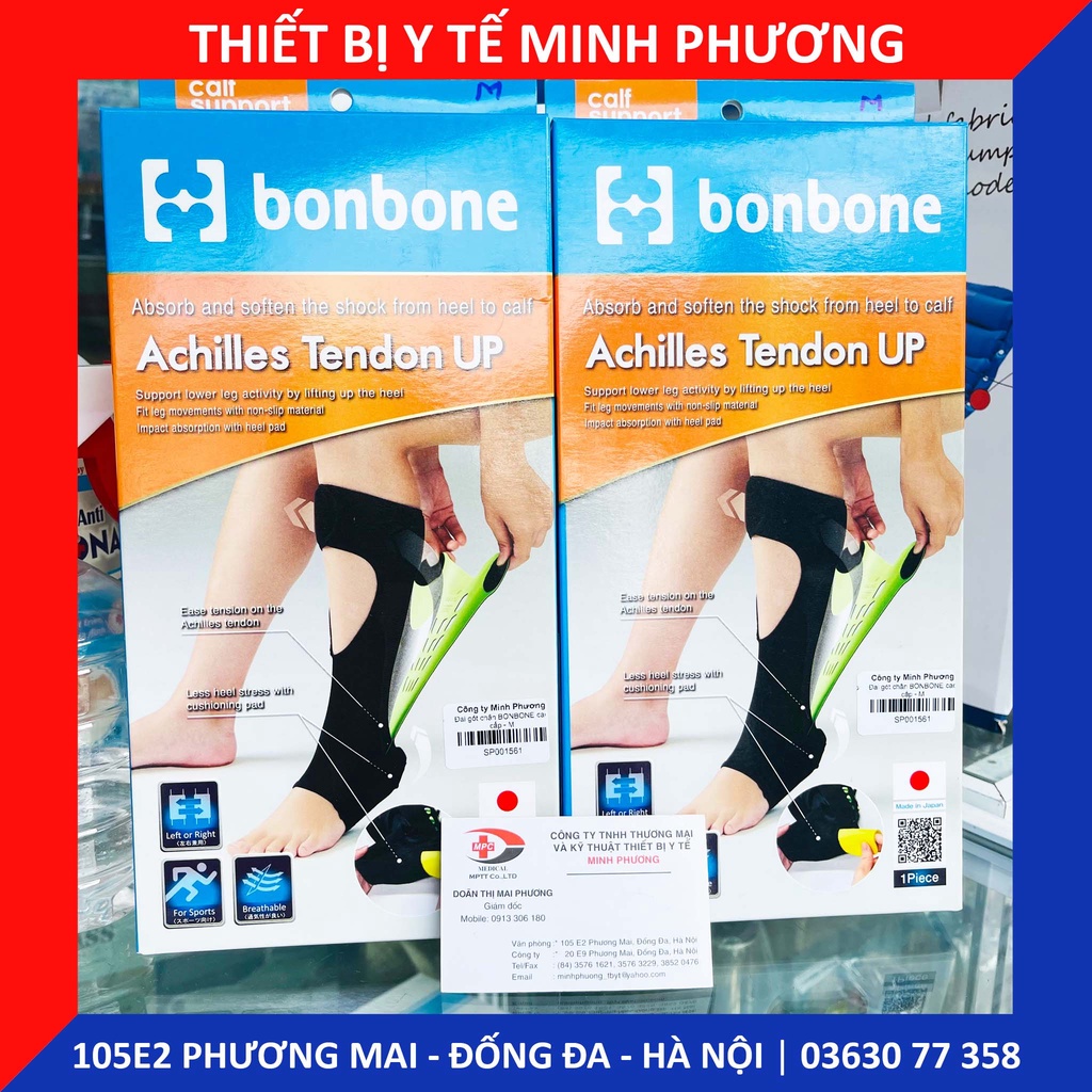 Đai gót chân BONBONE cao cấp