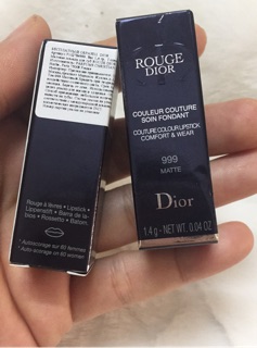 Son Dior mini màu 999 fullsize