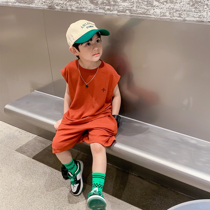 Bộ Ba Lỗ Star Trẻ Em, Bộ Sát Nách Cho Bé Trai Và Bé Gái Chất Liệu Cotton Mềm Mịn Thoáng Mát Heri Kids