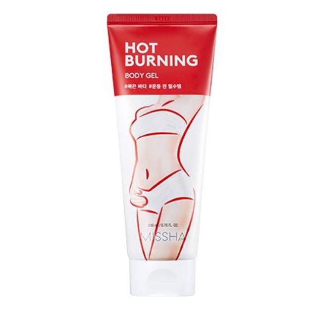 (Date 2/2024) Gel Hỗ Trợ Đốt Cháy Mỡ Thừa Cho Cơ Thể Missha Hot Burning Perfect Body Gel  Hàn Quốc