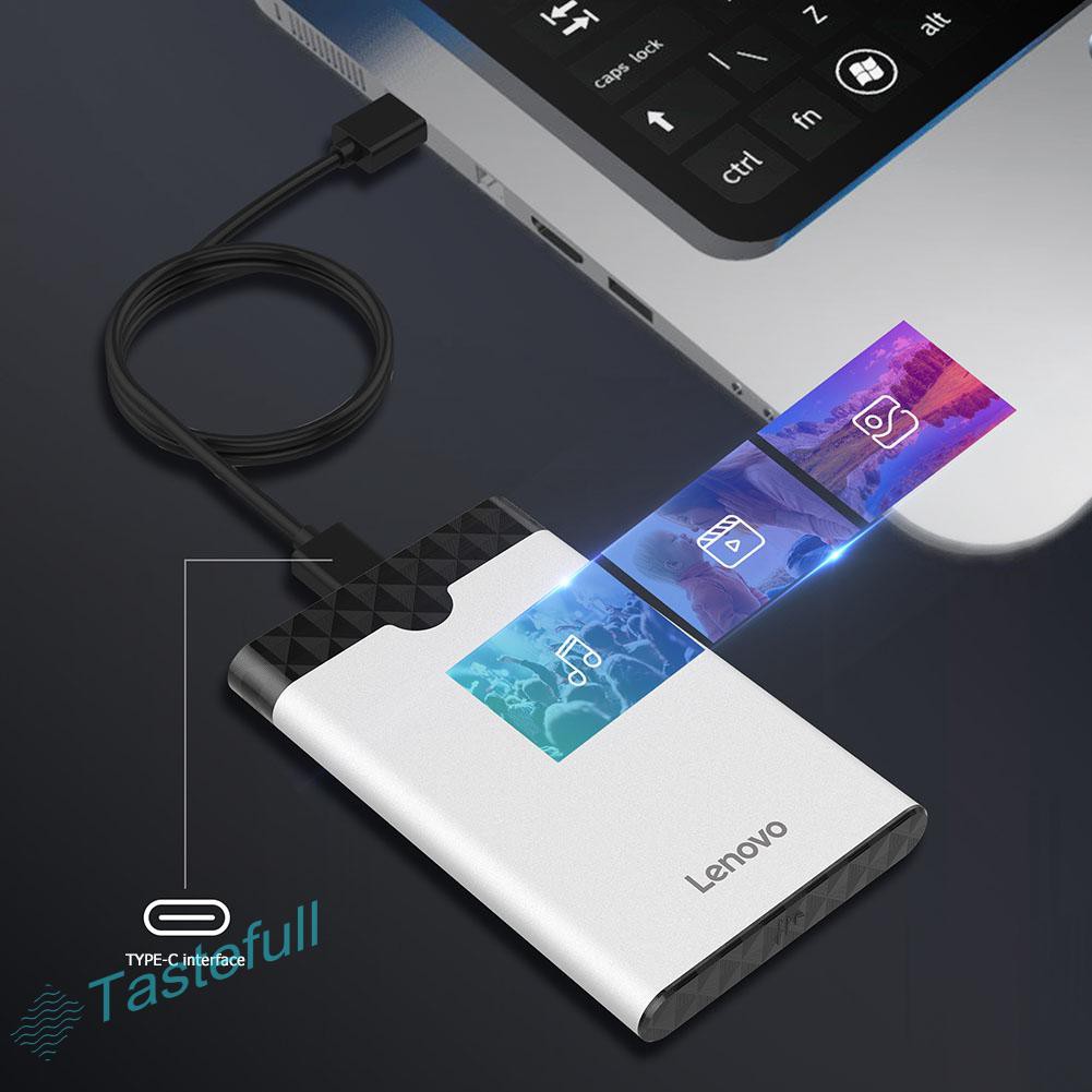 Ổ Cứng Di Động Lenovo S-03 Usb 3.1 Sata Hdd Ssd Box 6gbps 2.5 Inch