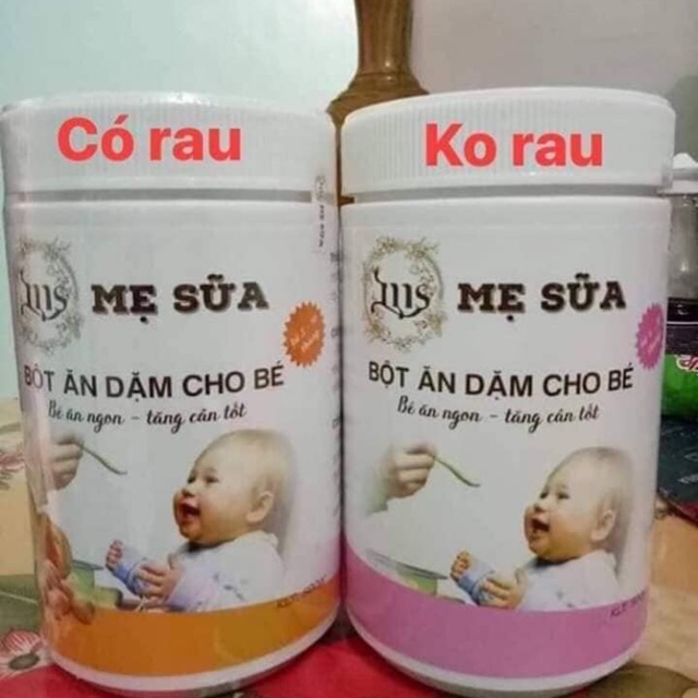 Bột ăn dặm cao cấp mẹ sữa